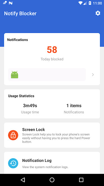 Run android online APK Notification Cleaner  Blocker from MyAndroid or emulate Notification Cleaner  Blocker using MyAndroid