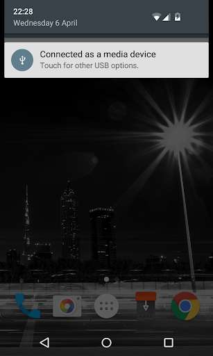 Run android online APK Notification Drawer from MyAndroid or emulate Notification Drawer using MyAndroid
