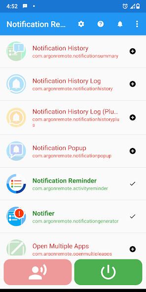 Run android online APK Notification Reader from MyAndroid or emulate Notification Reader using MyAndroid
