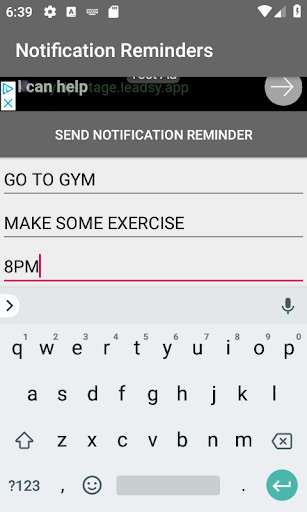 Run android online APK NOTIFICATION REMINDERS - Create Quick Notes from MyAndroid or emulate NOTIFICATION REMINDERS - Create Quick Notes using MyAndroid