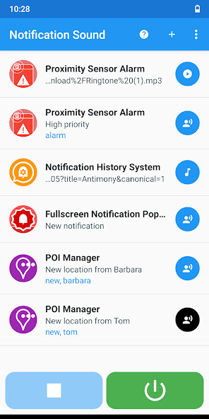 Run android online APK Notification Sound Manager from MyAndroid or emulate Notification Sound Manager using MyAndroid