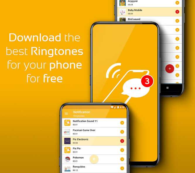 Run android online APK Notifications Sounds from MyAndroid or emulate Notifications Sounds using MyAndroid