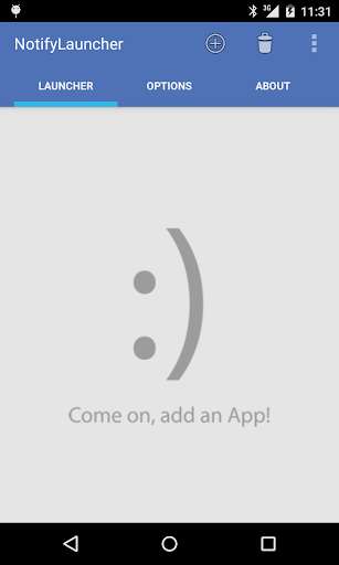 Emulate Android APK Notify Launcher