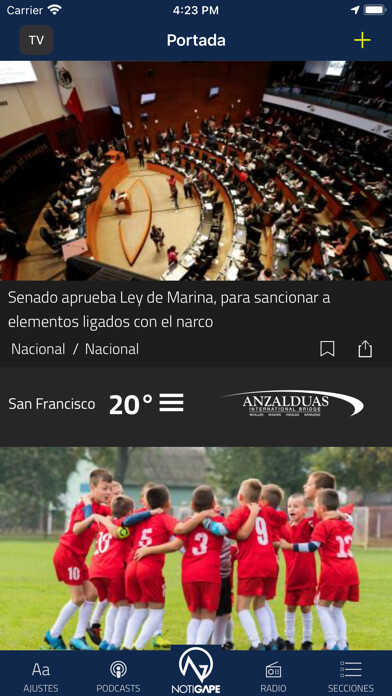 Emulate iPhone app NOTIGAPE using MyAndroid