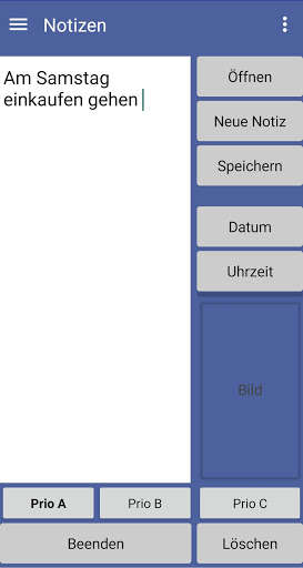 Run android online APK Notizen XXL from MyAndroid or emulate Notizen XXL using MyAndroid