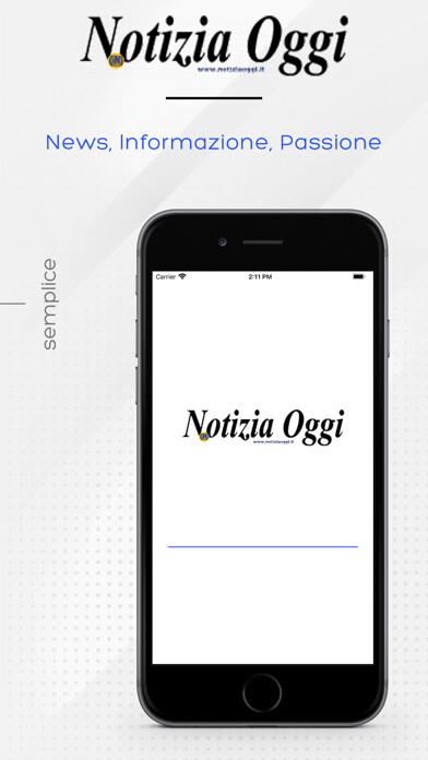 Emulate iPhone app Notizia Oggi - Borgosesia using MyAndroid