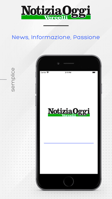 Emulate iPhone app Notizia Oggi Vercelli using MyAndroid