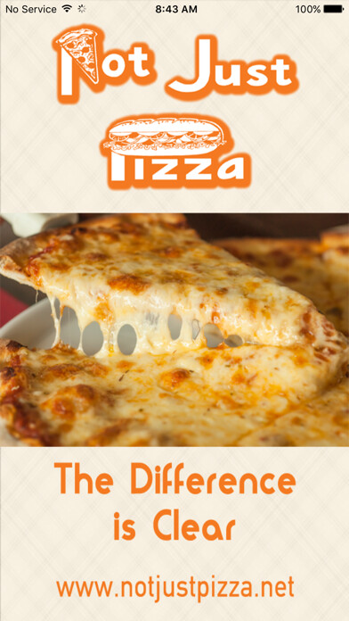 Emulate iPhone app Not Just Pizza using MyAndroid Emulate iPhone app Not Just Pizza using MyAndroid