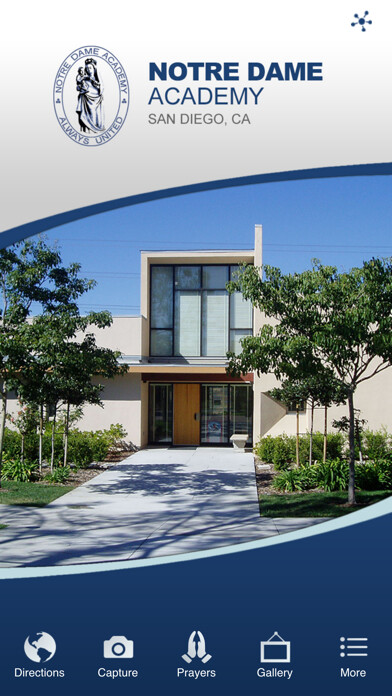Emulate iPhone app Notre Dame Academy, San Diego using MyAndroid Emulate iPhone app Notre Dame Academy, San Diego using MyAndroid
