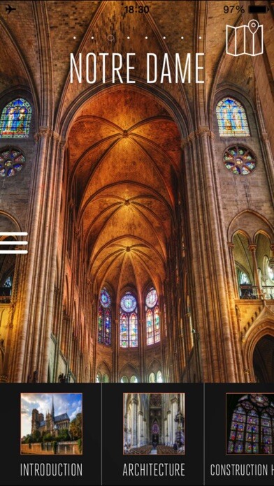 Emulate iPhone app Notre Dame de Paris Visitor Guide using MyAndroid Emulate iPhone app Notre Dame de Paris Visitor Guide using MyAndroid