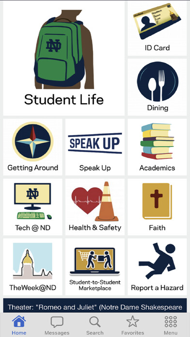 Emulate iPhone app Notre Dame Mobile using MyAndroid Emulate iPhone app Notre Dame Mobile using MyAndroid