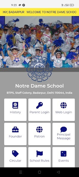 Run android online APK Notre Dame School BTPS Delhi from MyAndroid or emulate Notre Dame School BTPS Delhi using MyAndroid Run android online APK Notre Dame School BTPS Delhi from MyAndroid or emulate Notre Dame School BTPS Delhi using MyAndroid