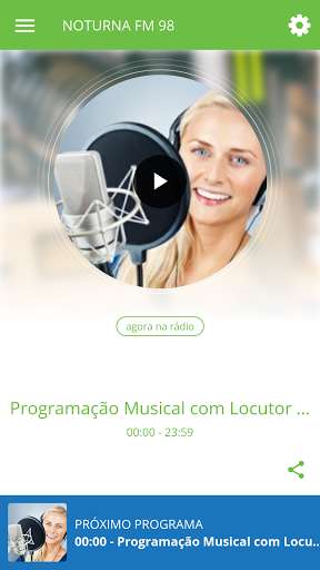 Run android online APK NOTURNA FM 98 from MyAndroid or emulate NOTURNA FM 98 using MyAndroid