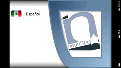 Emulate iPhone app NounStar Spanish using MyAndroid