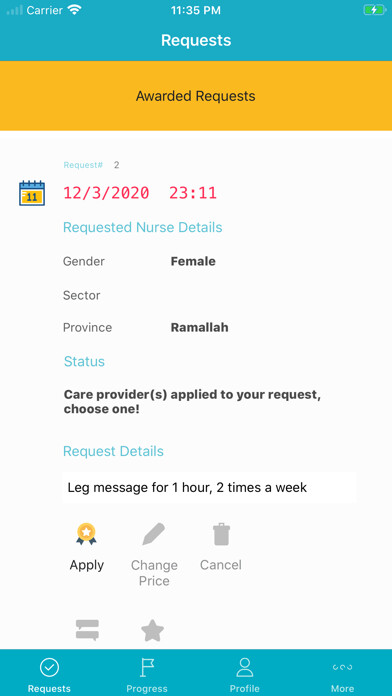 Emulate iPhone app Nour+ using MyAndroid