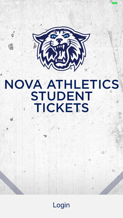 Emulate iPhone app Nova Athletics Student Tickets using MyAndroid
