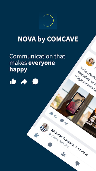 Emulate iPhone app NOVA by COMCAVE using MyAndroid Emulate iPhone app NOVA by COMCAVE using MyAndroid