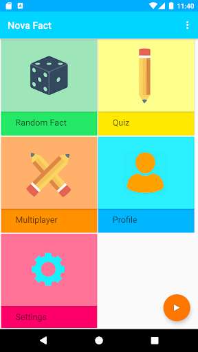 Run android online APK Nova Fact - Random Facts from MyAndroid or emulate Nova Fact - Random Facts using MyAndroid