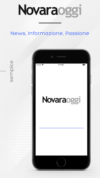 Emulate iPhone app Novara Oggi Edicola Digitale using MyAndroid
