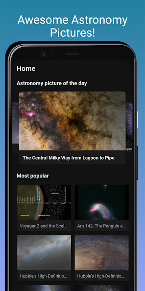 Run android online APK Nova - Space Images App from MyAndroid or emulate Nova - Space Images App using MyAndroid