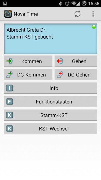 Emulate NovaTime Terminal from MyAndroid or run NovaTime Terminal using MyAndroid