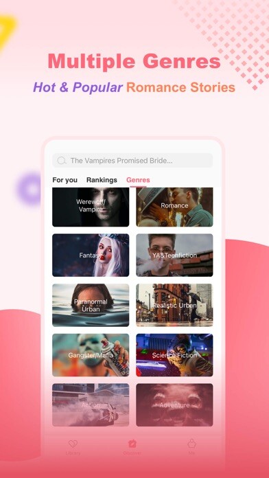 Emulate iPhone app Novelclub: Novels & Books using MyAndroid
