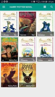 Emulate Android APK Novel: Harrry Potterrs All Collection