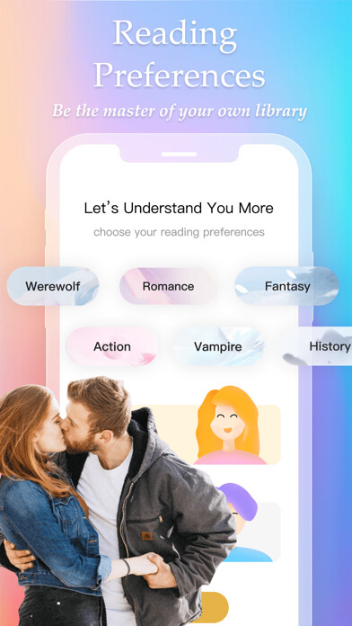 Emulate iPhone app Novellers-Books app using MyAndroid