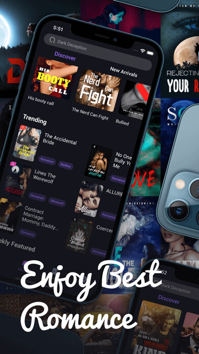 Emulate iPhone app NovelNow-Good Romance Novel using MyAndroid