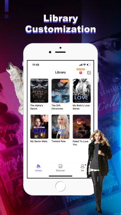 Emulate iPhone app Noveltime using MyAndroid