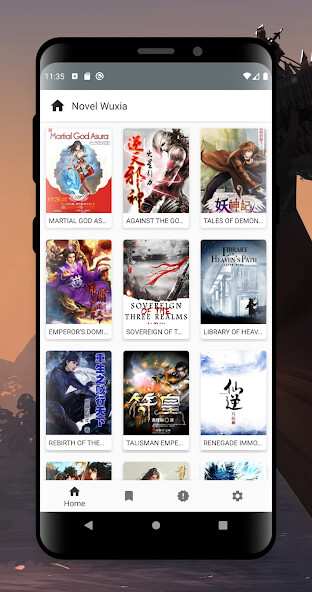 Run android online APK Novel Wuxia Bahasa Indonesia from MyAndroid or emulate Novel Wuxia Bahasa Indonesia using MyAndroid
