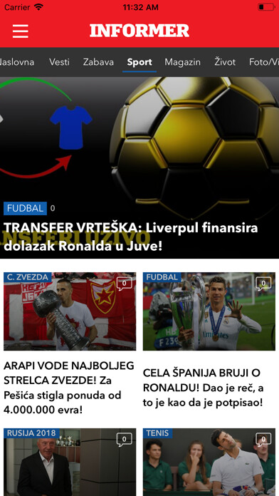 Emulate iPhone app Novine Informer using MyAndroid Emulate iPhone app Novine Informer using MyAndroid