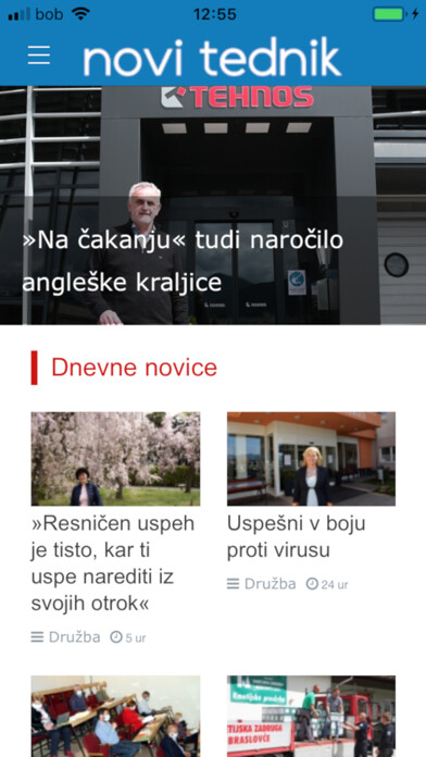 Emulate iPhone app Novi tednik using MyAndroid Emulate iPhone app Novi tednik using MyAndroid