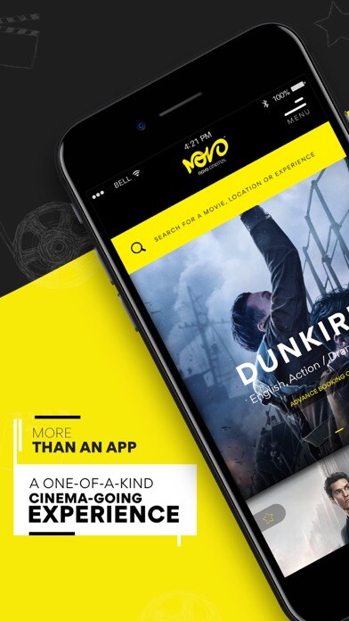 Emulate iPhone app Novo Cinemas using MyAndroid Emulate iPhone app Novo Cinemas using MyAndroid