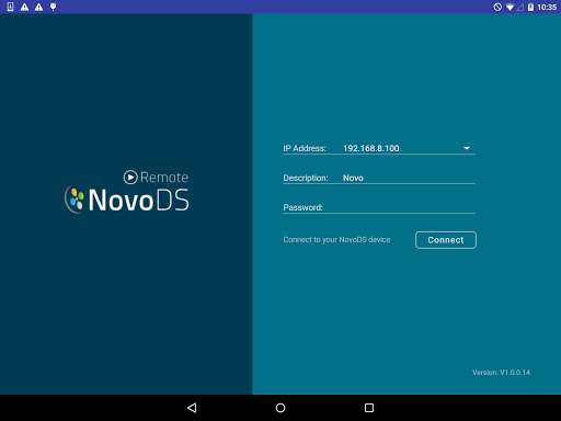 Run android online APK NovoDS Remote from MyAndroid or emulate NovoDS Remote using MyAndroid Run android online APK NovoDS Remote from MyAndroid or emulate NovoDS Remote using MyAndroid