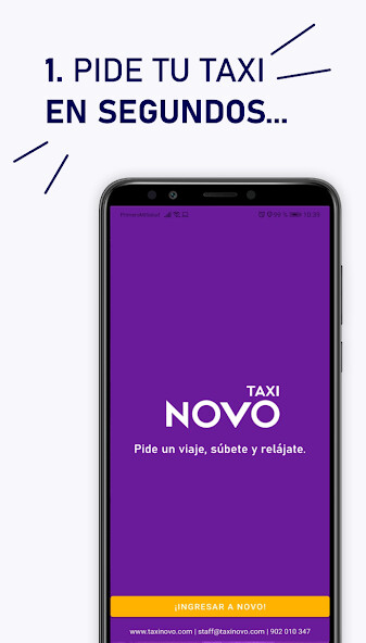 Run android online APK Novo Taxi - Pasajero from MyAndroid or emulate Novo Taxi - Pasajero using MyAndroid