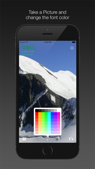 Emulate iPhone app Now Altimeter using MyAndroid