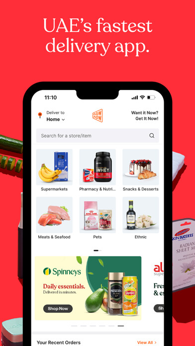 Emulate iPhone app NowNow by noon: Grocery & more using MyAndroid Emulate iPhone app NowNow by noon: Grocery & more using MyAndroid