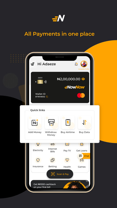 Emulate iPhone app NOWNOW Recharge, Bills, Wallet using MyAndroid Emulate iPhone app NOWNOW Recharge, Bills, Wallet using MyAndroid
