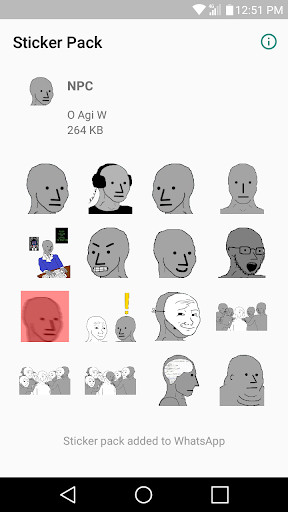Run android online APK NPC Sticker Set from MyAndroid or emulate NPC Sticker Set using MyAndroid Run android online APK NPC Sticker Set from MyAndroid or emulate NPC Sticker Set using MyAndroid