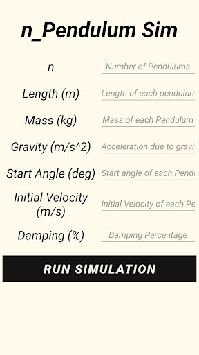 Run android online APK n_Pendulum Sim from MyAndroid or emulate n_Pendulum Sim using MyAndroid