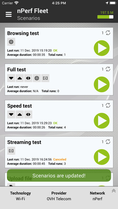 Emulate iPhone app nPerf Fleet Agent using MyAndroid Emulate iPhone app nPerf Fleet Agent using MyAndroid