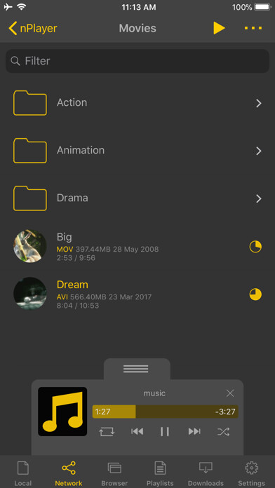 Emulate iPhone app nPlayer Plus using MyAndroid Emulate iPhone app nPlayer Plus using MyAndroid