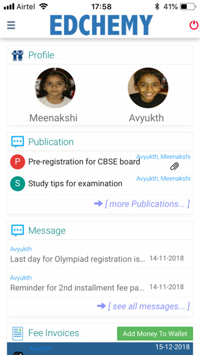 Emulate iPhone app NPS Agara Edchemy using MyAndroid