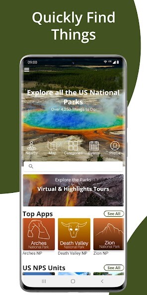Run android online APK NPS Parks from MyAndroid or emulate NPS Parks using MyAndroid