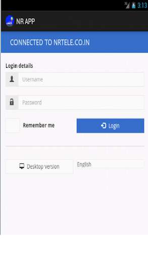Run android online APK NR APP from MyAndroid or emulate NR APP using MyAndroid