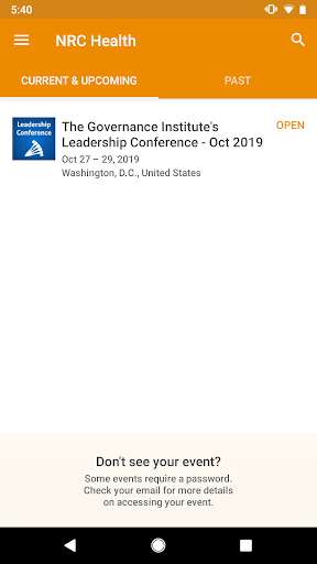 Run android online APK NRC Health Events from MyAndroid or emulate NRC Health Events using MyAndroid