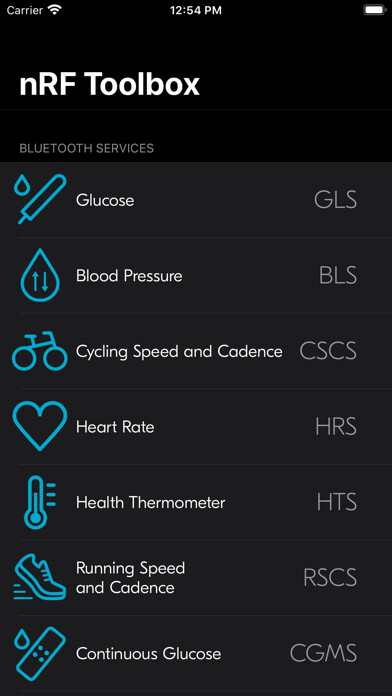 Emulate iPhone app nRF Toolbox using MyAndroid Emulate iPhone app nRF Toolbox using MyAndroid