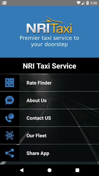 Run android online APK NRI Taxi Service from MyAndroid or emulate NRI Taxi Service using MyAndroid