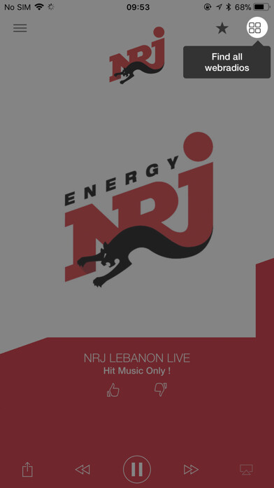 Emulate iPhone app NRJ Lebanon using MyAndroid Emulate iPhone app NRJ Lebanon using MyAndroid